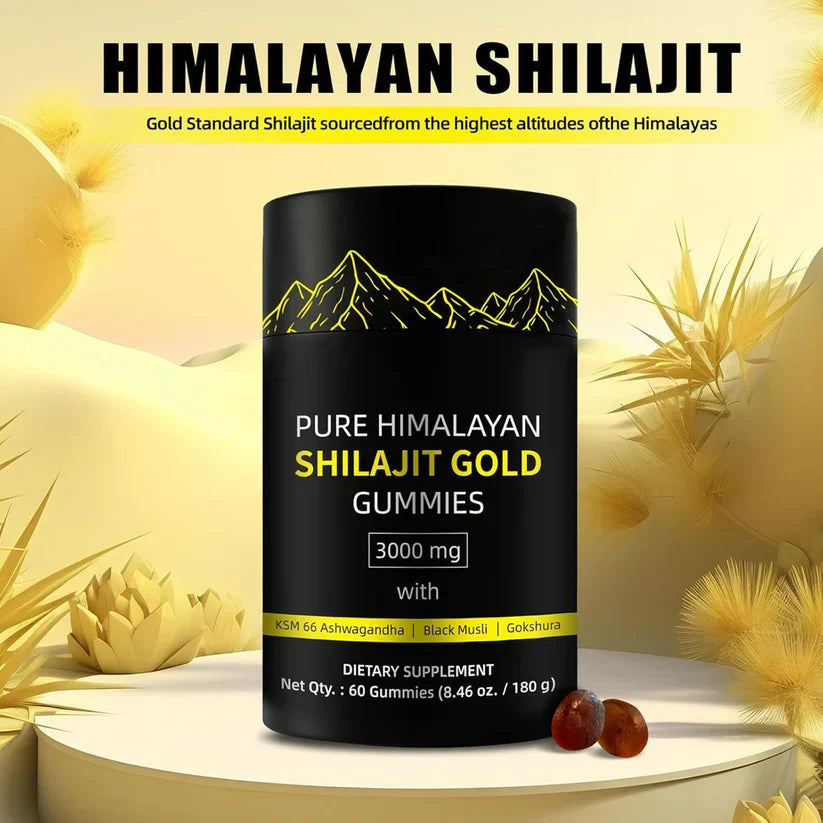 Pure Viral Himalayan Shilajit Gold Gummies (Buy 1 Get 1 Free Today Only)