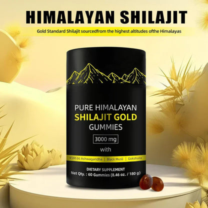 Pure Viral Himalayan Shilajit Gold Gummies (Buy 1 Get 1 Free Today Only)