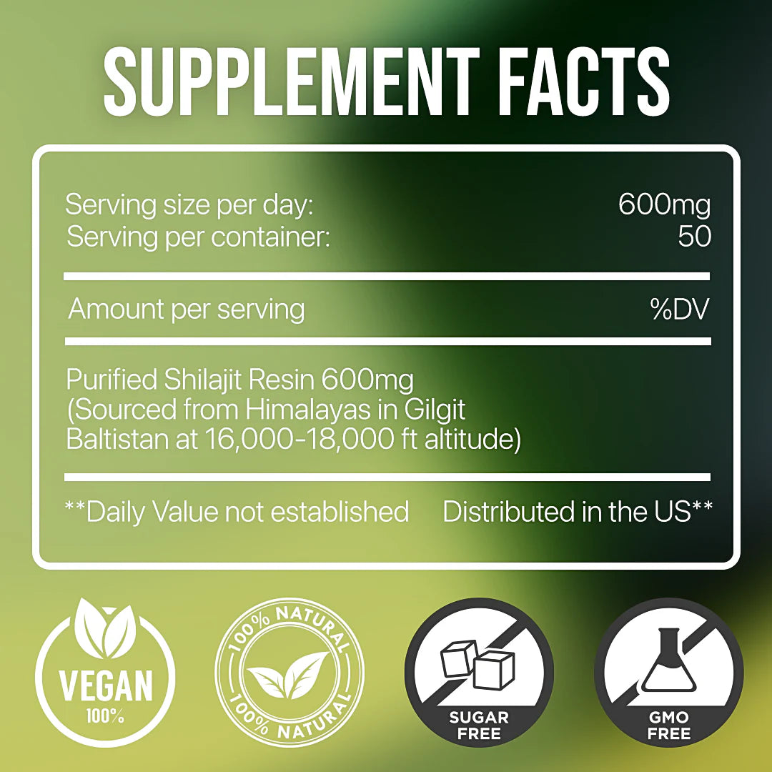 Quantix™️ Pure Shilajit Resin