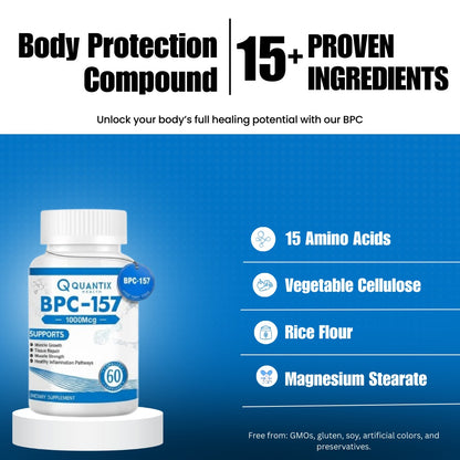 Quantix™️ The Viral Body Protection Support (BPC-157) - Trusted By US Doctors