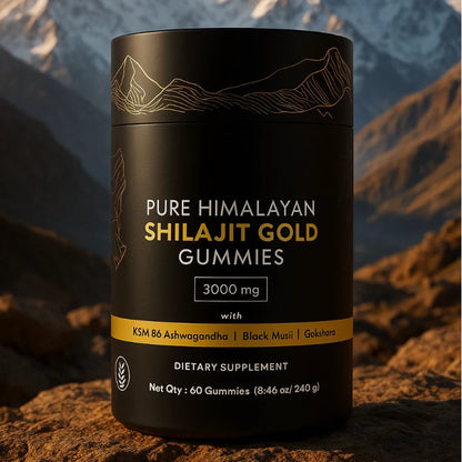 Pure Viral Himalayan Shilajit Gold Gummies (Buy 1 Get 1 Free Today Only)